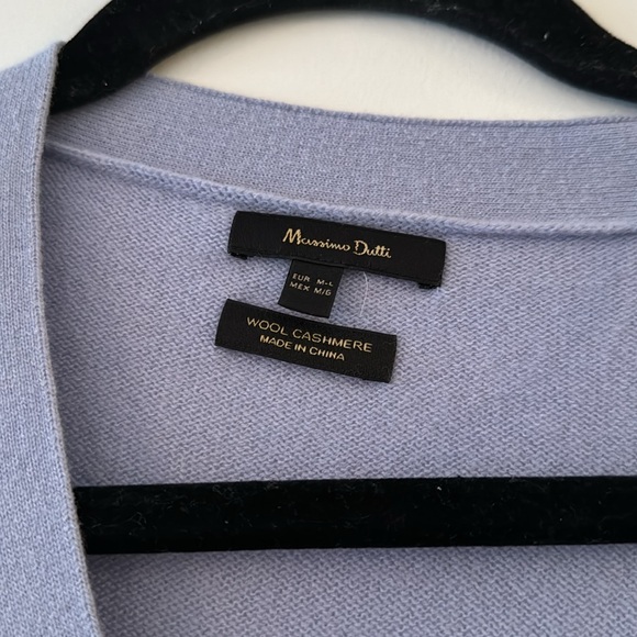 Massimo Dutti light blue cardigan - Picture 3 of 6
